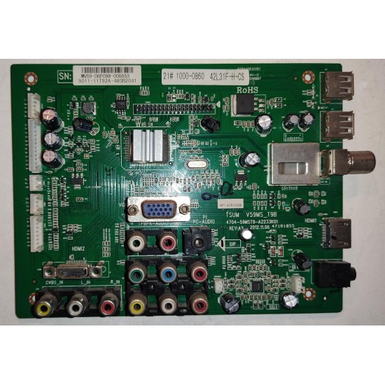 4704-59MST9-A2233K01, MAİN BOARD.