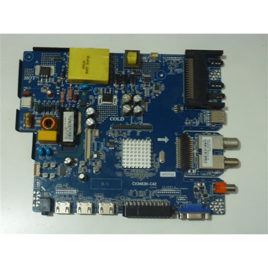 CV3463H-C42, SANYO NORDMENDE MAIN BOARD