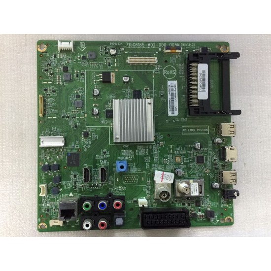 715G6165-M02-000-005N, WK:1343, 703TQEPL049, PHİLİPS MAİN BOARD