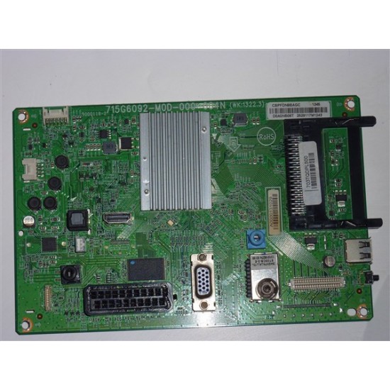 715G6092-M0D-000-004N, 703TQDPL500 PHILIPS MAİN BOARD