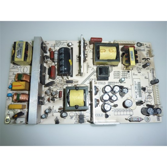 AY135L-4HF01, 3BS0031414, REV:1.0, POWER BOARD